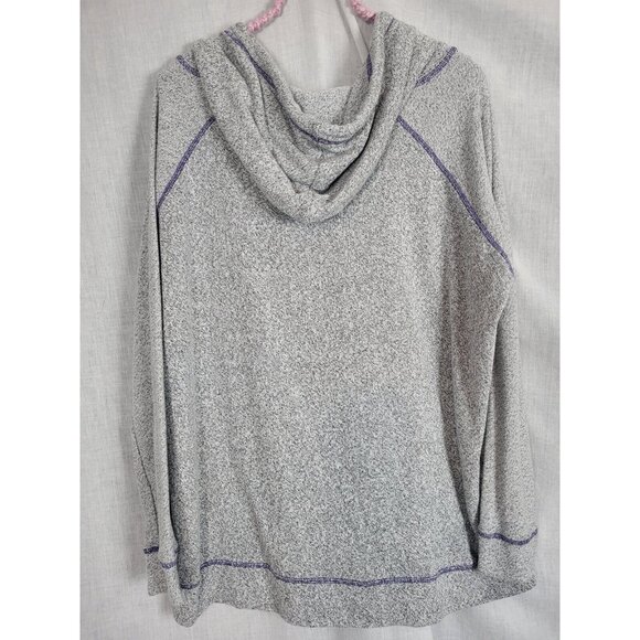 Wicked the Musical Women's Hoodie Sweatshirt Size XL Pullover Grey Purple Unisex - Picture 2 of 5